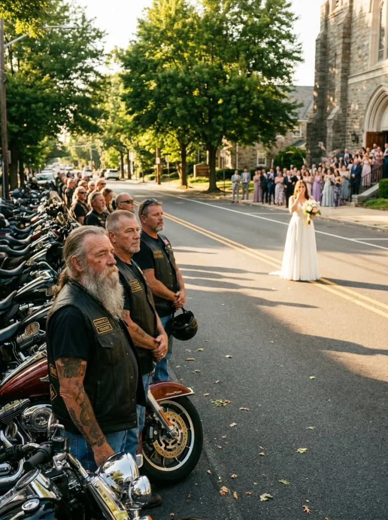  My Daughter’s Fiancé Asked Her Not to Invite Me to the Wedding Because I’m a Biker — On the Wedding Day, 50 of My Brothers Lined the Street Across From the Church and Did the Only Thing We Could Do