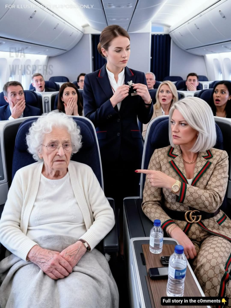 A Wealthy Passenger Demanded My 85-Year-Old Grandma Be Removed from Business Class—What the Flight Attendant