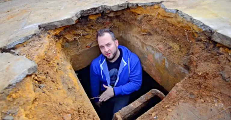 Man Kept Hearing Strange Noises Under Driveway, Look What He Found Inside.