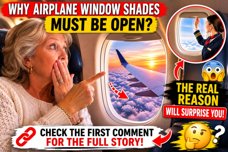 The Secret Reason Airplane Window Shades Must Be Open During Takeoff