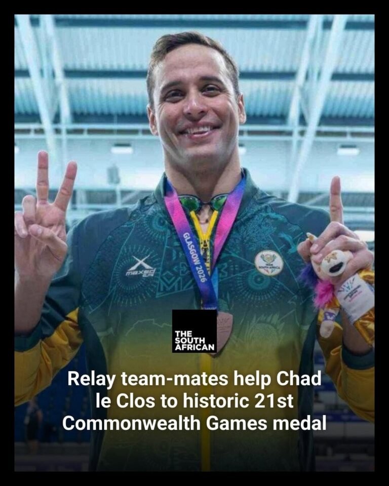 Relay team-mates help Chad le Clos to historic 21st Commonwealth Games medal