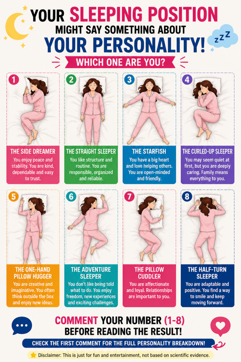 Which Sleeping Position Matches Your Personality? (Just for Fun!)