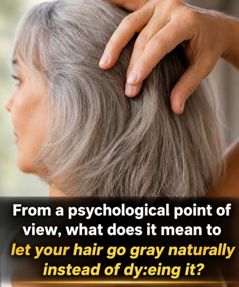 Why People Who Let Their Hair Go Gray Often Inspire Without Saying a Word