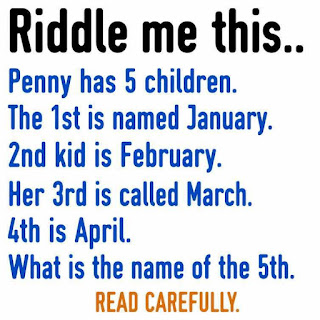 Riddle: Penny has 5 children