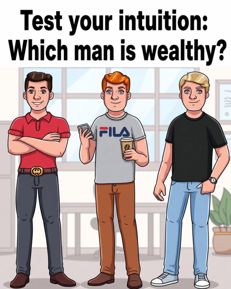Test Your Intuition: Which Man Do You Think Is Wealthy?