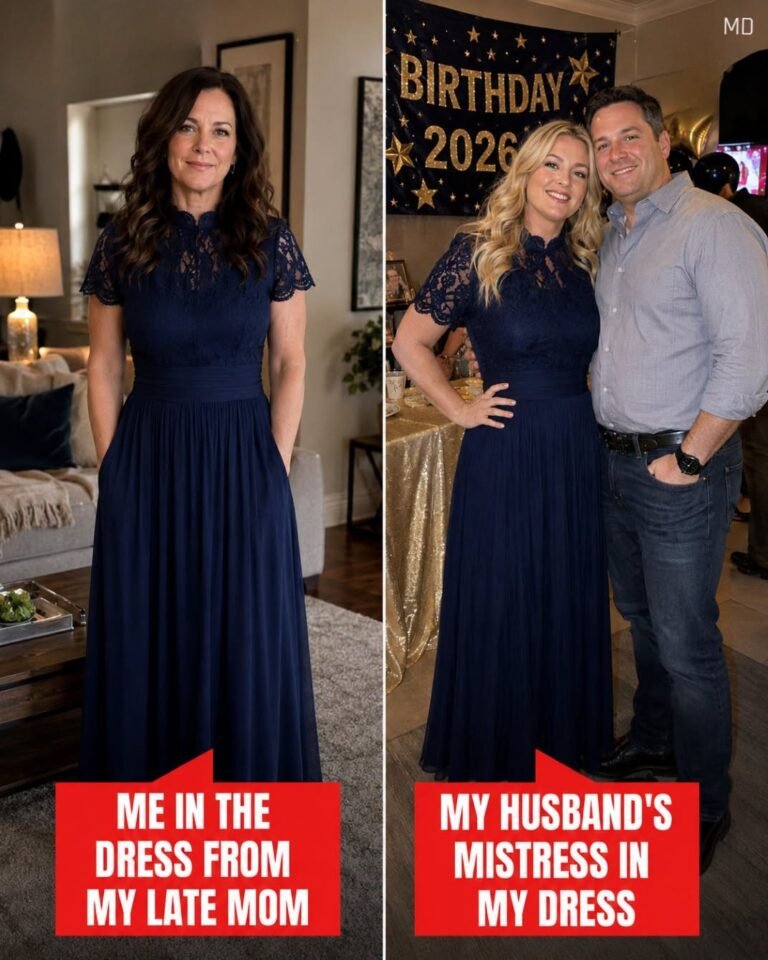 My Ex Locked Me Out With Only One Suitcase — Then His New Girlfriend Wore My Late Mom’s Dress