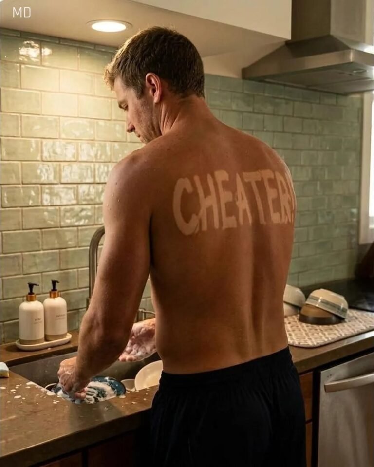 My Husband Returned from a “Business Trip” — Then I Saw the Message Across His Back