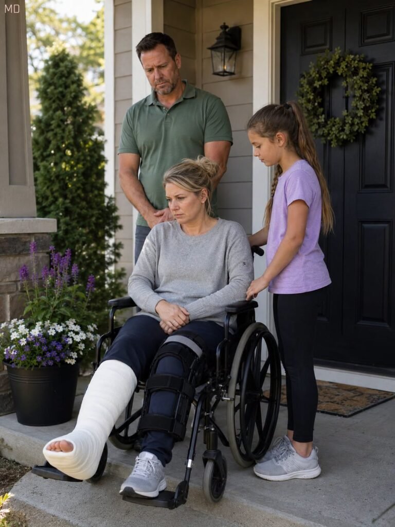My Husband Walked Away After My Accident — Then He and His Mother Showed Up Begging at My Door