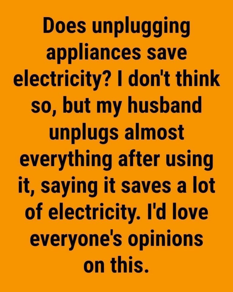 Does Unplugging Appliances Save Electricity?