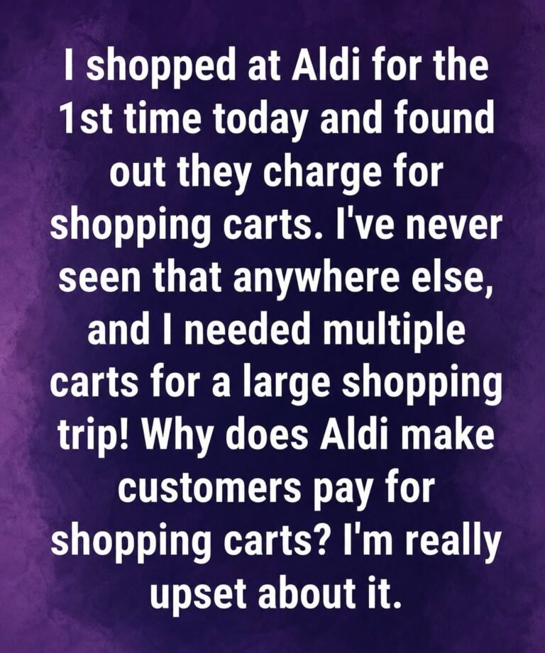 Why Aldi Makes You Put a Quarter in the Shopping Cart..