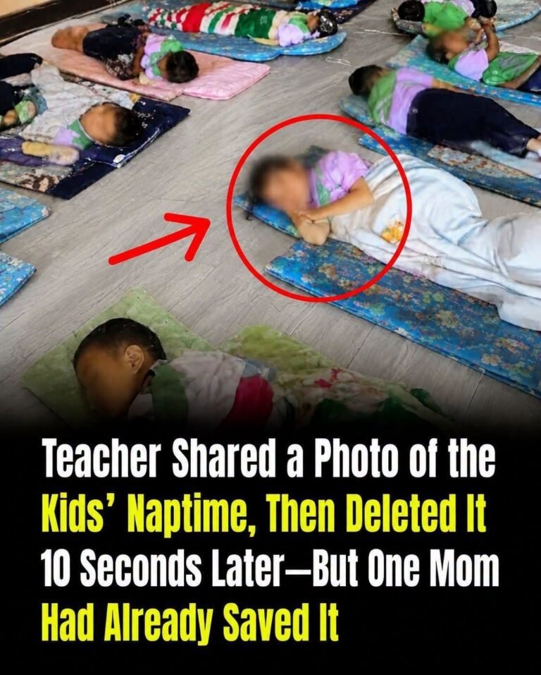 A Teacher Deleted a Classroom Nap Photo Seconds After Posting It—One Parent Had Already Saved It
