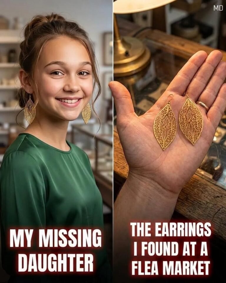 I Found My Missing Daughter’s Earrings at a Flea Market — The Next Morning, an Officer Revealed the Truth