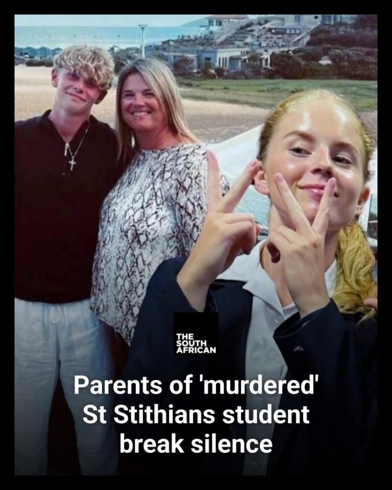 Parents of ‘murdered’ St Stithians student break silence