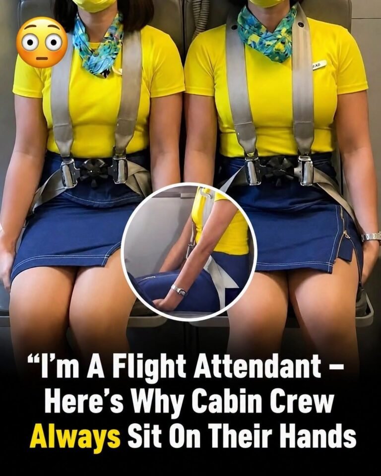 Why Flight Attendants Sit on Their Hands During Takeoff and Landing: The Surprising Safety Reason