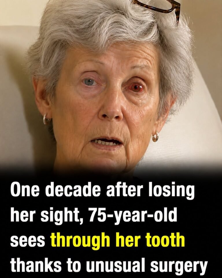 After 11 Years Without Sight, Woman Unexpectedly Sees Through a Tooth