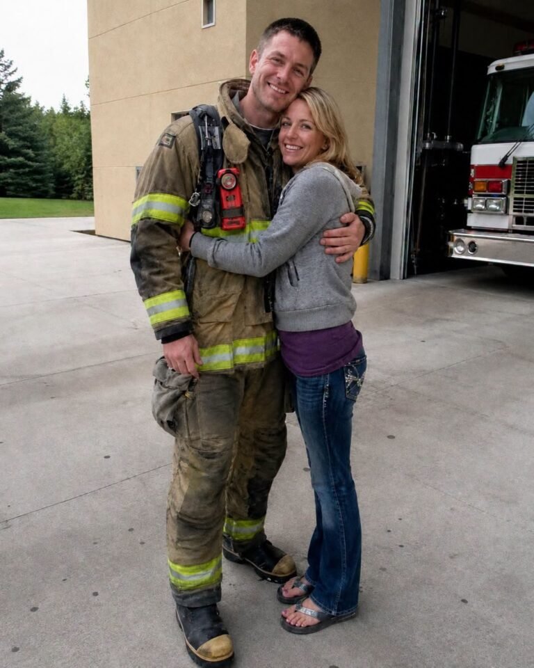 I Surprised My Firefighter Husband at His Station for His Birthday – What His Captain Told Me Made My Stomach Drop