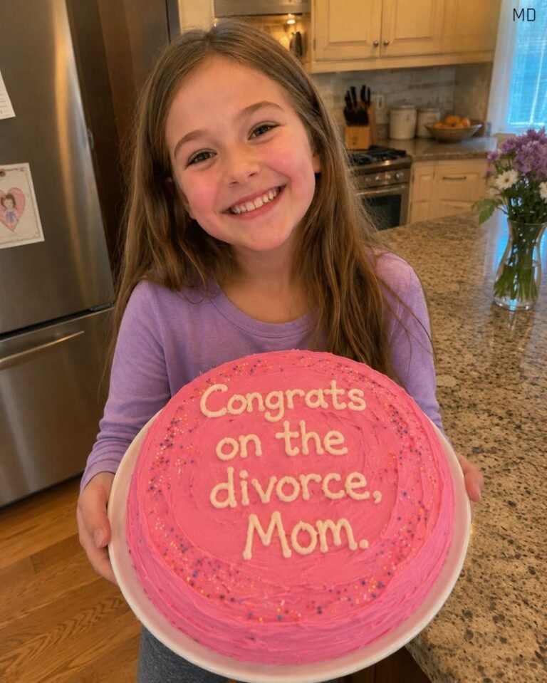 My Daughter Baked Me a “Divorce Cake” — Then I Found a Key Hidden Inside