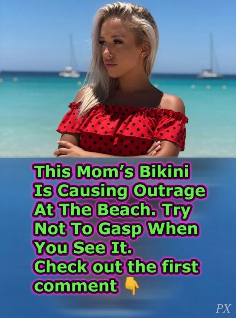 “A Mom’s Bikini Is Causing Outrage At The Beach. Try Not To Gasp When You See It