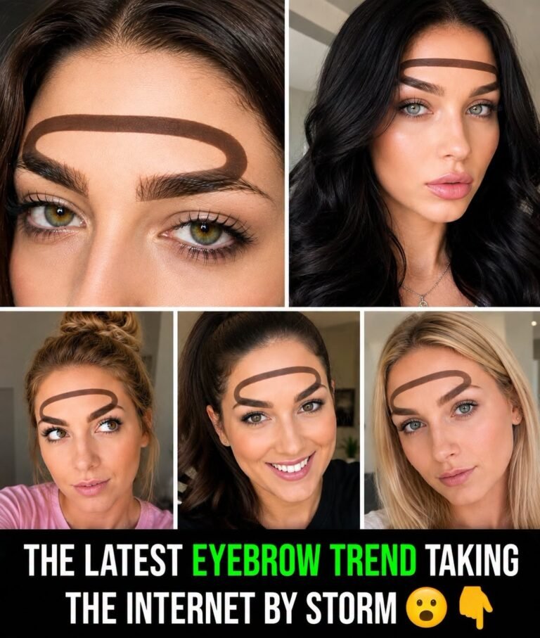 Halo Brows Are Here: The Playful New Beauty Trend Turning Heads Online…