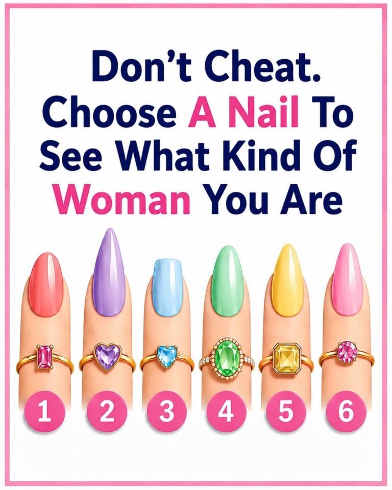 Don’t Cheat — Choose a Nail and Discover What Your Choice Might Reveal About You
