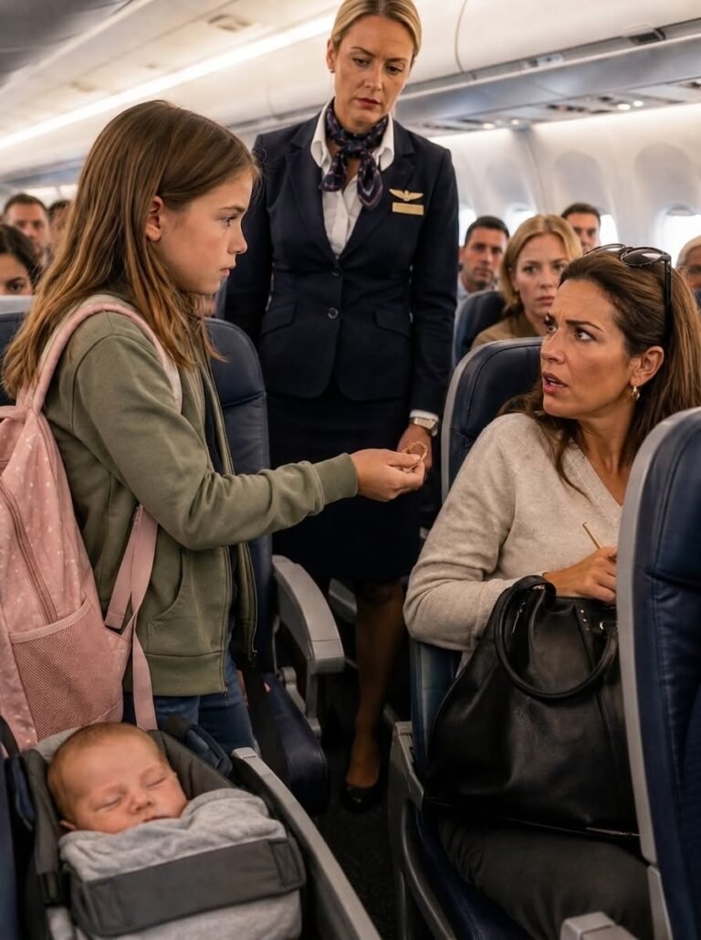 A Seat Dispute Turned Silent After My Daughter Found Something…