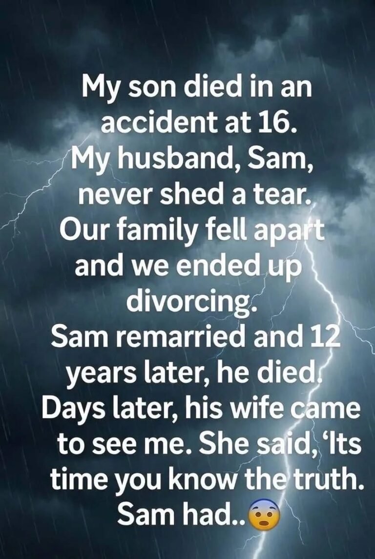 I Lost My Son—and Years Later, My Ex-Husband’s Secret Revealed the Truth