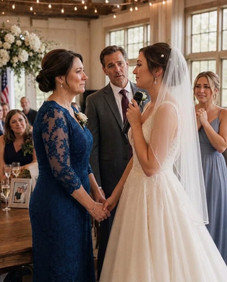 I had loved and supported his daughter for years, treating her like my own. But just days before her wedding, my husband looked at me and said, “You’re not her real mother.”