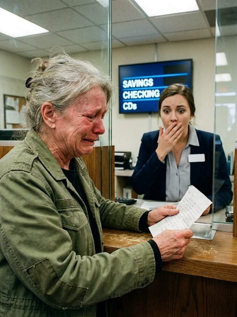 At 65, she opened the bank envelope her ex-husband had left behind.