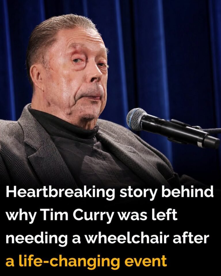 Heartbreaking story behind why Tim Curry was left needing a wheelchair after a life-changing event