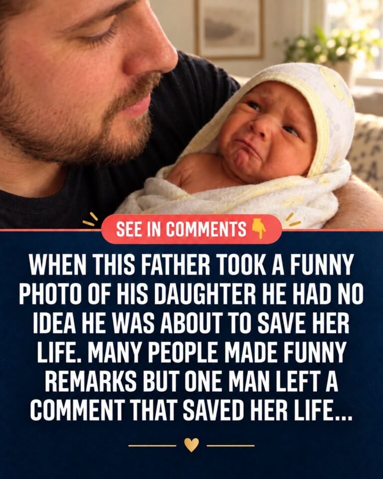 Dad shared a photo of his newborn daughter online—and it helped save her life.