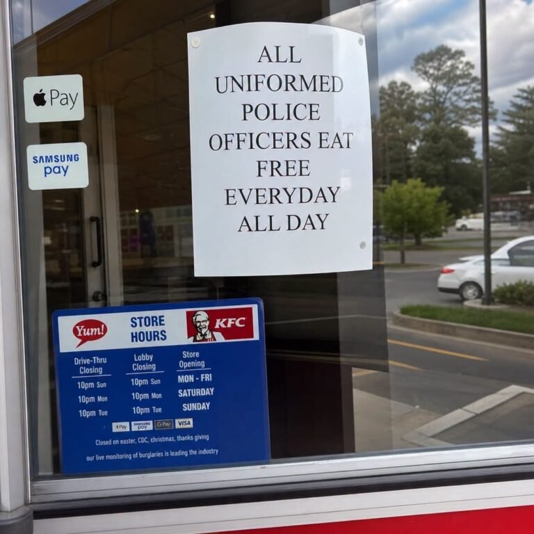 Customers Rage Over Door Sign