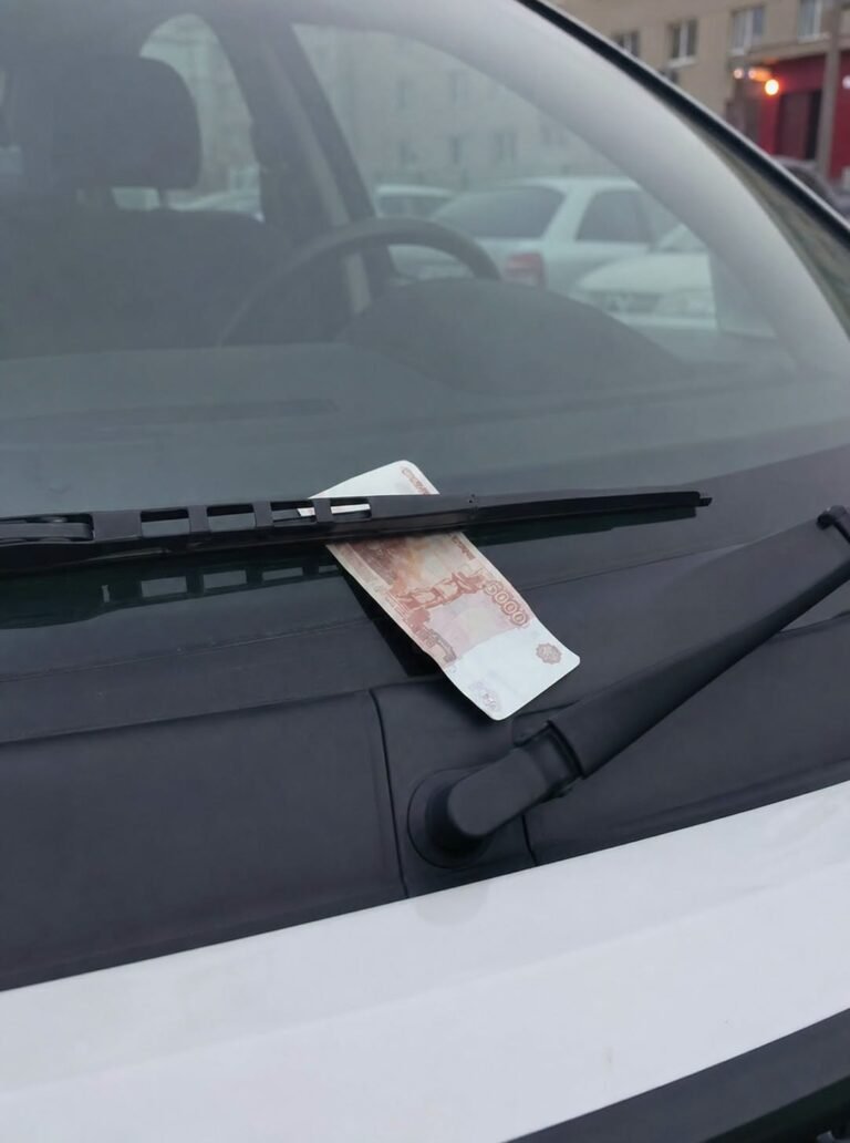 Found Money Under My Windshield Wiper and Immediately Called the Police – Watch Out If This Happens to You! 😱