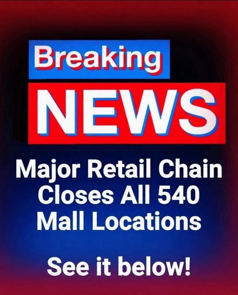 Major Retail Chain Closes All 540 Mall Locations