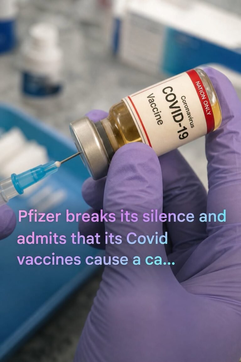 Pfizer admits its Covid vaccines cause a ca!