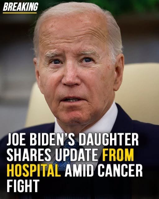 Ashley Biden posted an update from hospital… See more