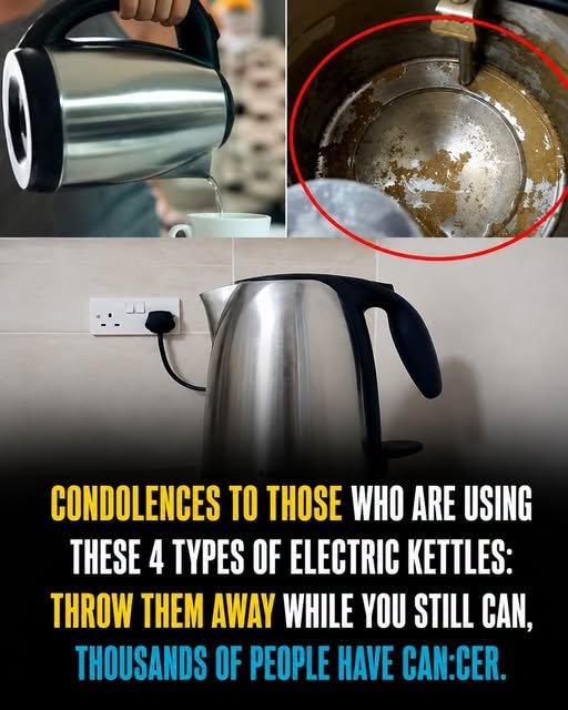 Condolences To Those Using These 4 Types Of Electric Kettles Throw Them Away While You Still Can