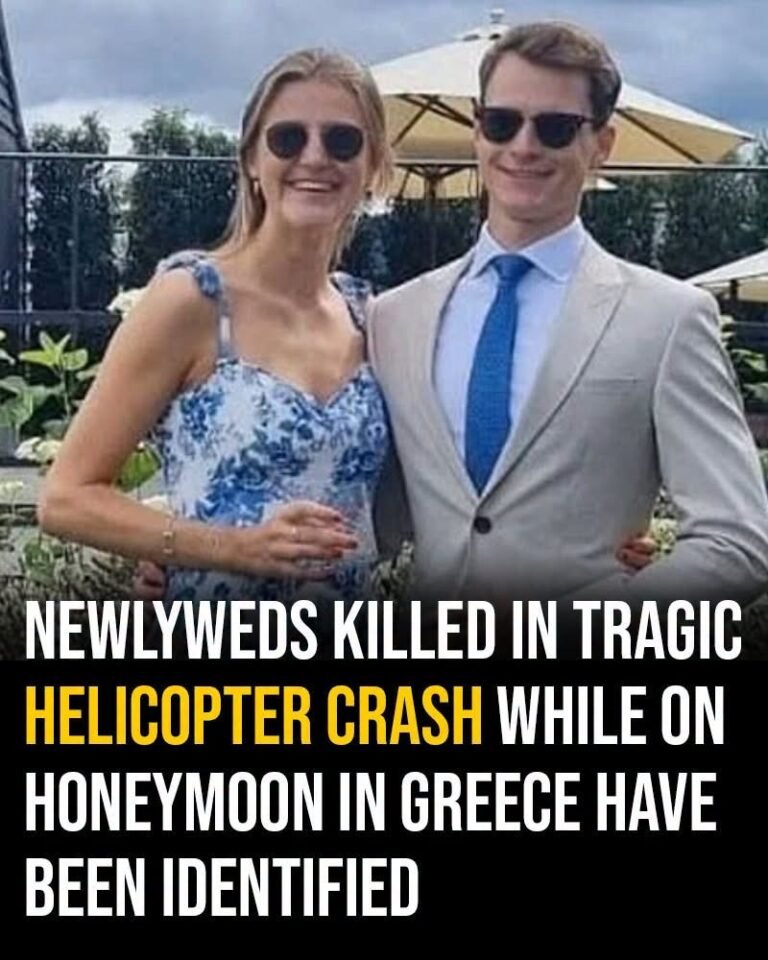 Newlyweds killed in tragic helicopter crash while on honeymoon in Greece have been identified