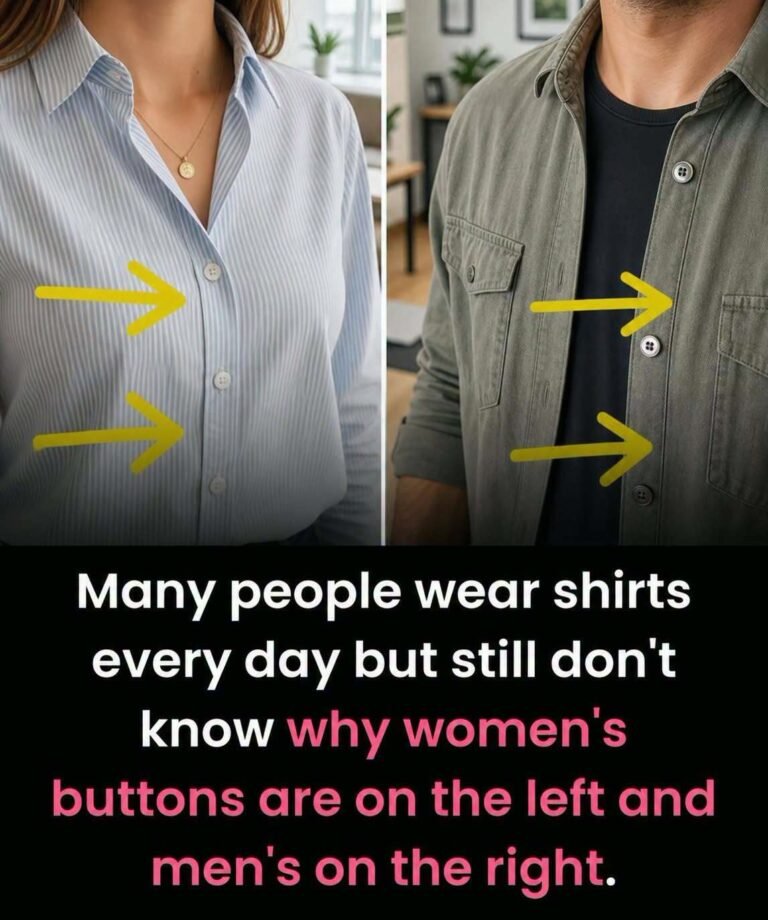 The Real Reason Women’s Shirts Button Differently from Men’s