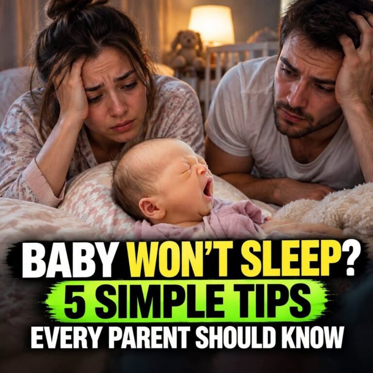 5 SIMPLE TIPS TO HELP YOUR BABY SLEEP BETTER THROUGH THE NIGHT