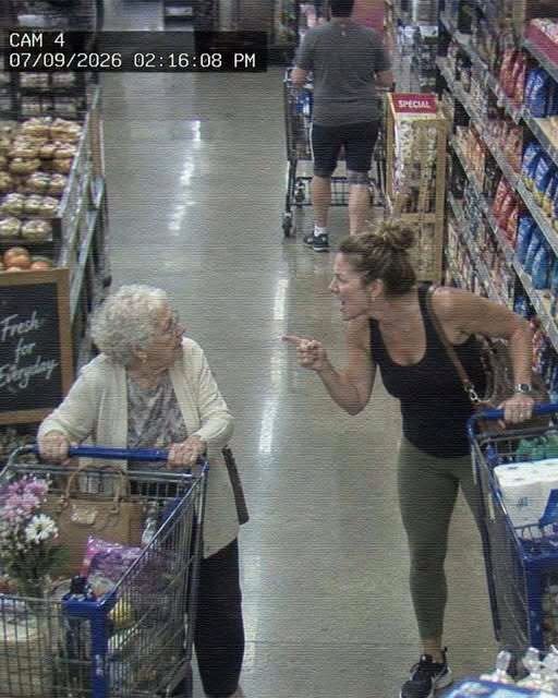 A Woman Made Fun of My 83 Year Old Mom at Checkout Then the Cashier Locked Her Register and Said, Nobody Leaves