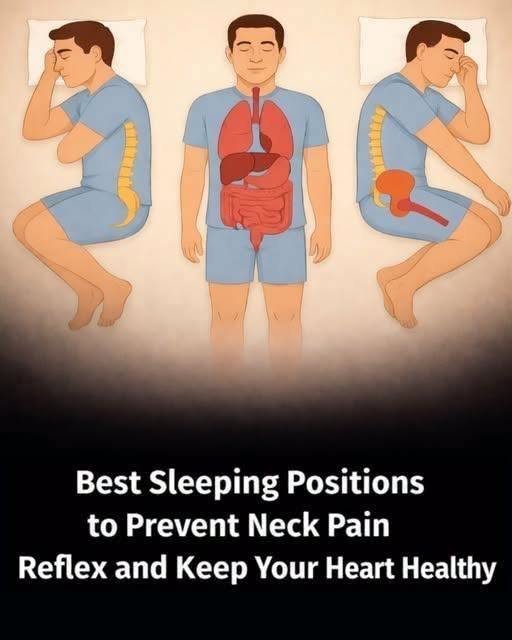 Best Sleeping Positions to Reduce Neck Pain, Ease Reflux, and Support Heart Health