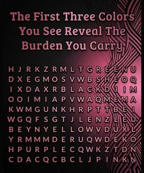 The First Three Colors You Notice May Reveal Hidden Aspects of Your Personality