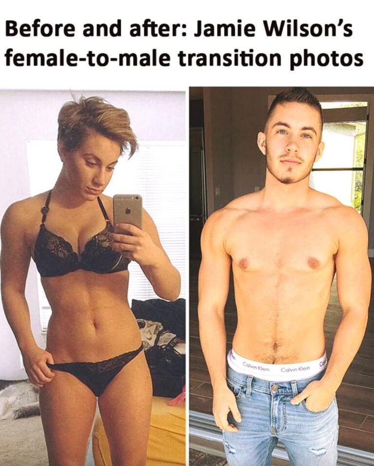 Jamie Wilson’s female-to-male journey revealed in before and after photos