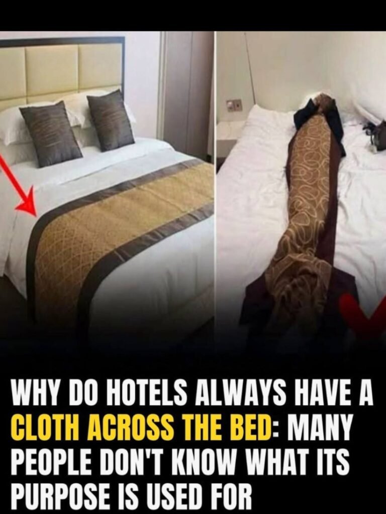 What Is the Purpose of the Fabric Strip Across Hotel Beds? (It’s Not Just Decorative!)