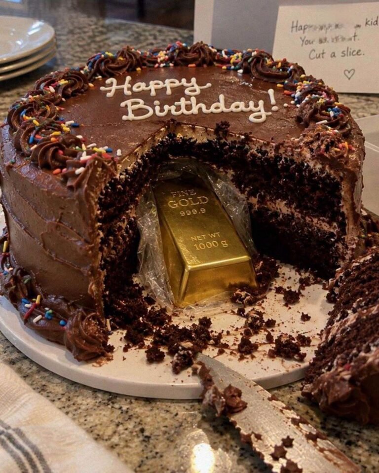 My 12-Year-Old Gave All His Savings to a Homeless Man—The Next Day, a Cake Arrived With a Gold Bar Baked Inside and a Note