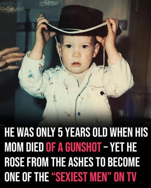 He rose from the ashes of poverty and violence to become one of TV’s good looking men