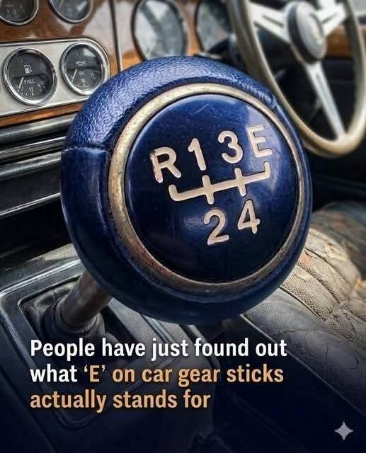 What the “E” on Older Car Gear Shifters Actually Meant