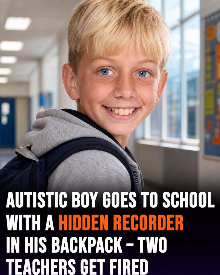 Autistic boy goes to school with a hidden recorder in his backpack and two teachers get fired