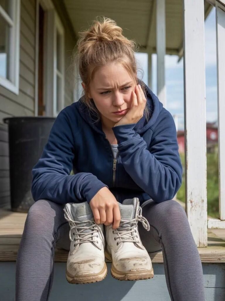 My Stepmom Threw Me Out with Nothing but My Dad’s Old Work Boots After His Death – She Had No Idea What He’d Secretly Glued Inside the Sole