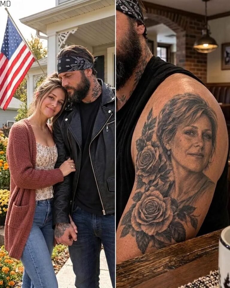 My Daughter Introduced Her Tattooed Fiancé at Dinner — Then My Husband Recognized the Woman on His Arm